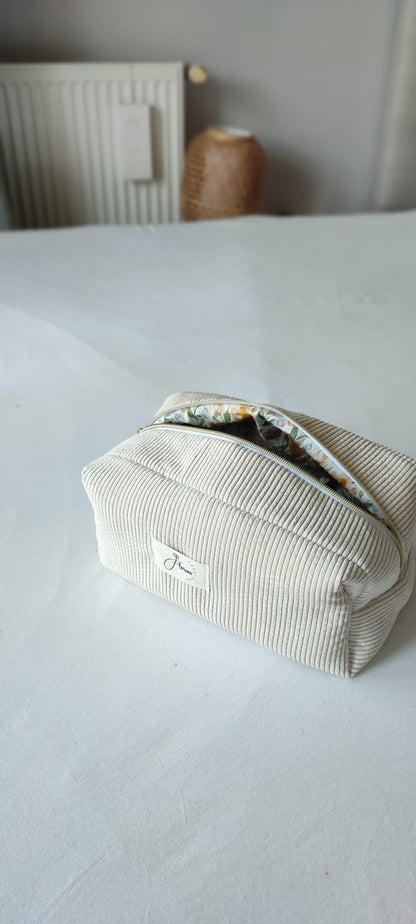 Cotton Pencil Case – trousse en tissu coton Florine Créations