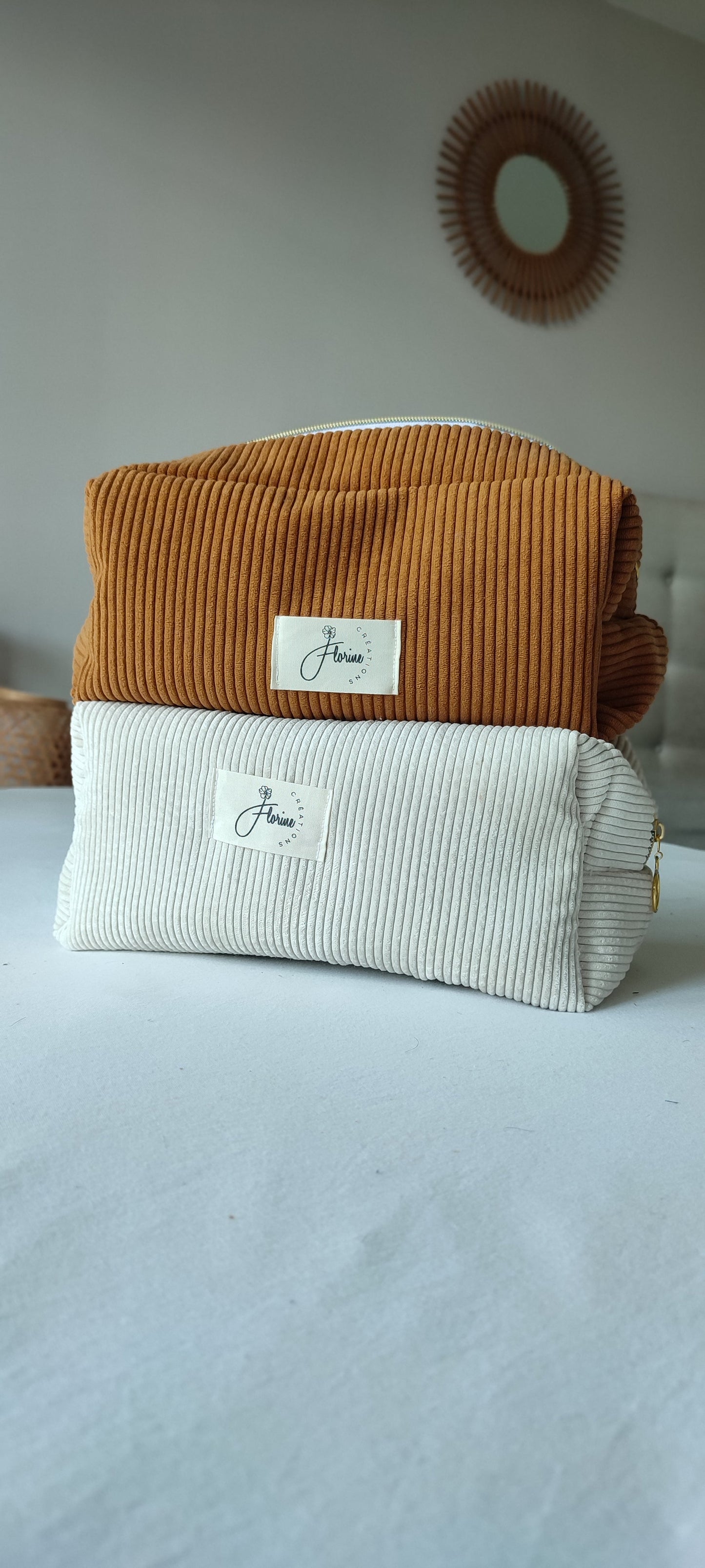 Cotton Pencil Case – trousse en tissu coton Florine Créations