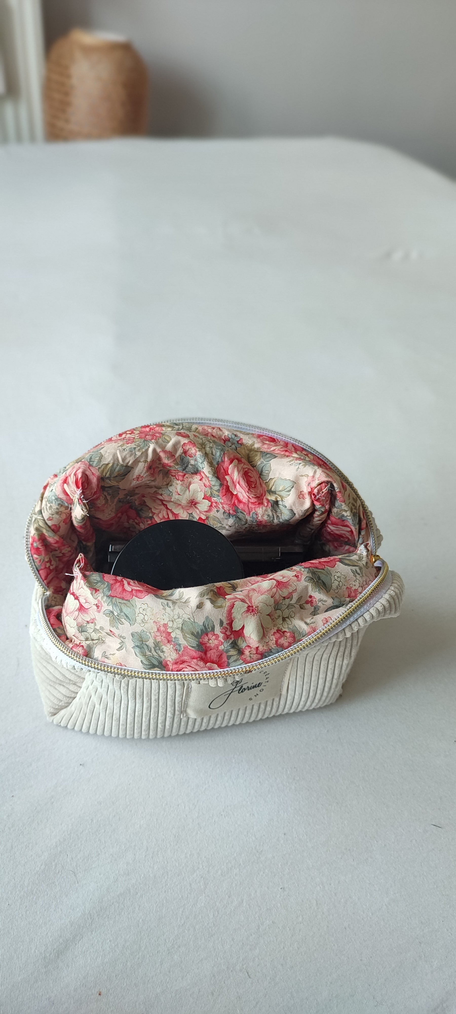Cotton Pencil Case – trousse en tissu coton Florine Créations