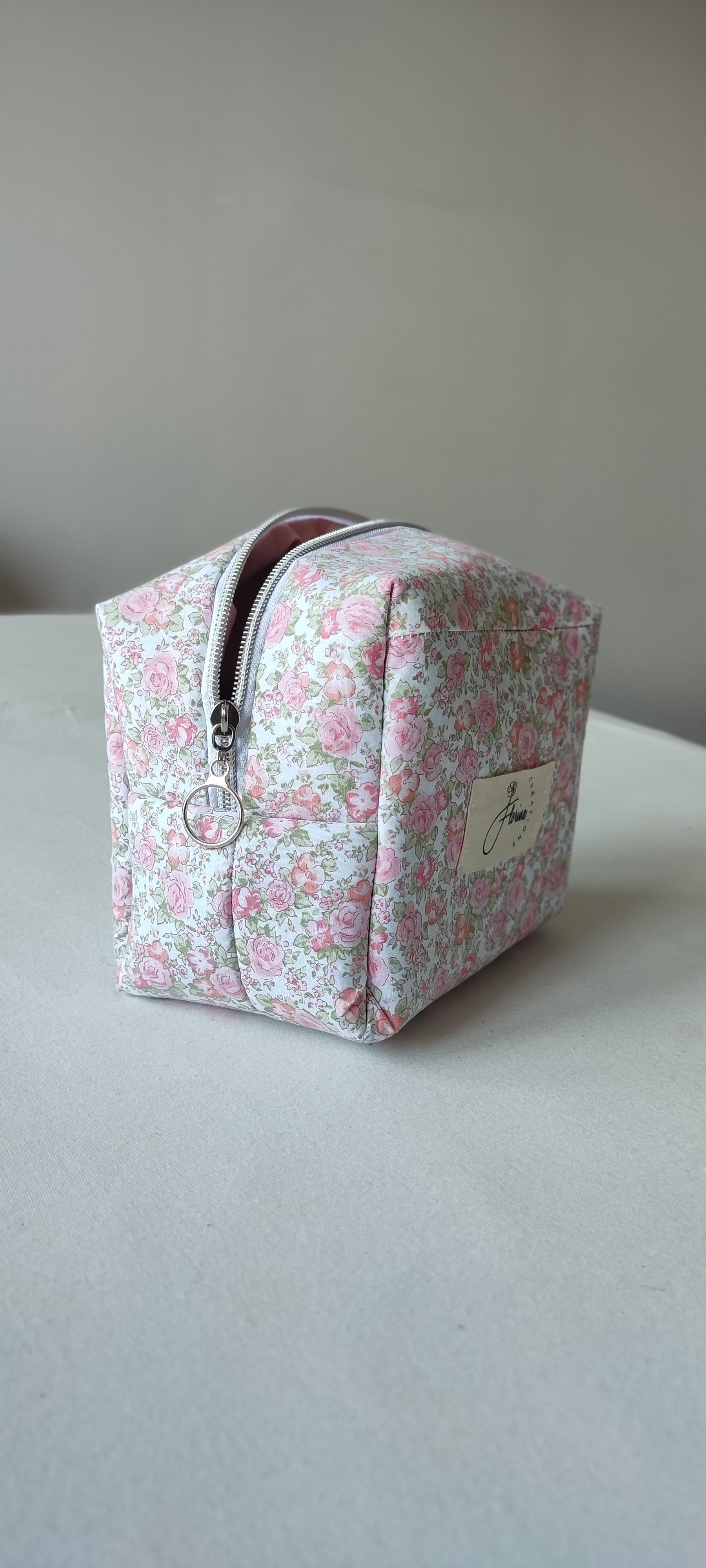 Cotton Pencil Case – trousse en tissu coton Florine Créations
