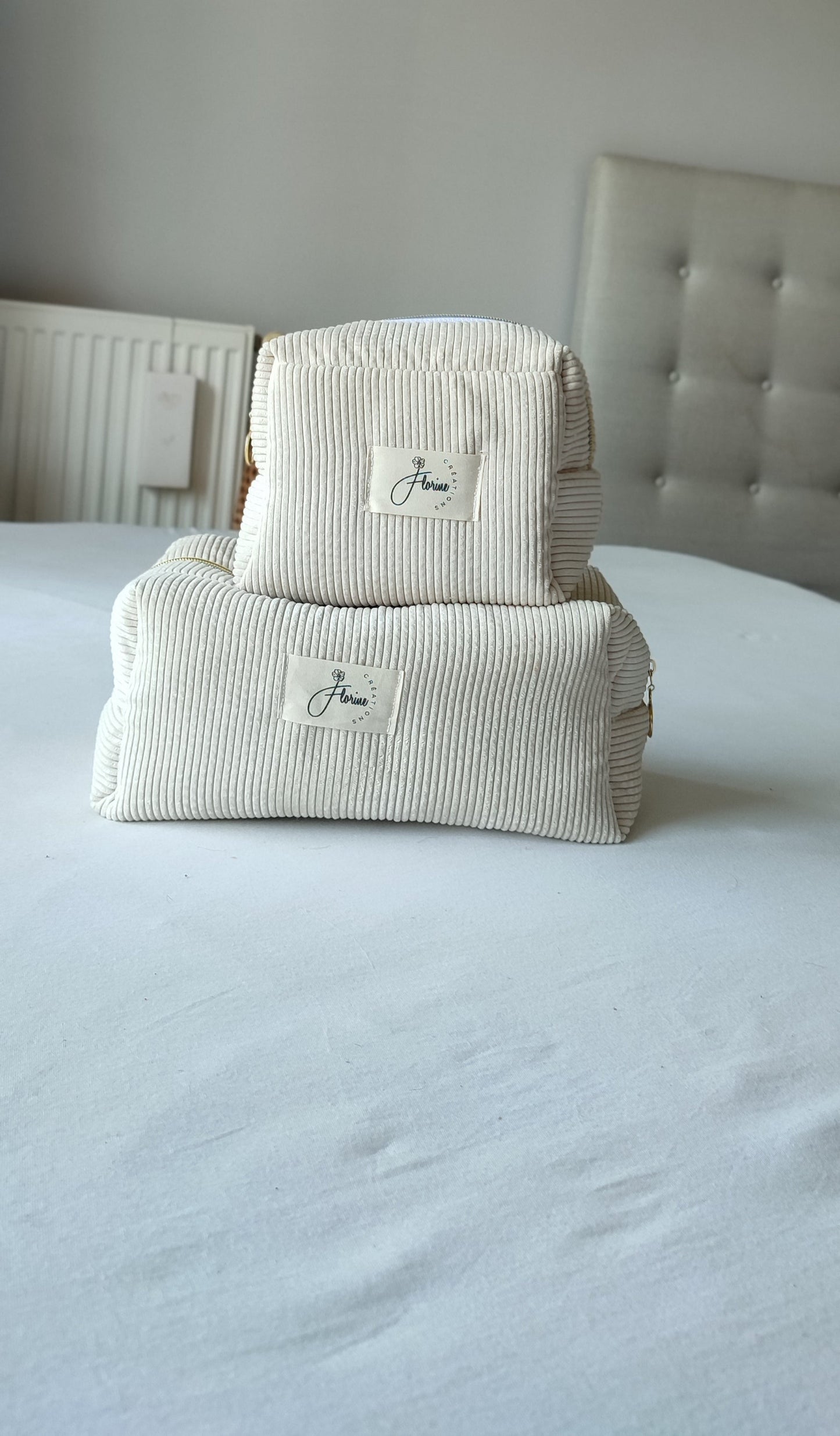 Cotton Pencil Case – trousse en tissu coton Florine Créations