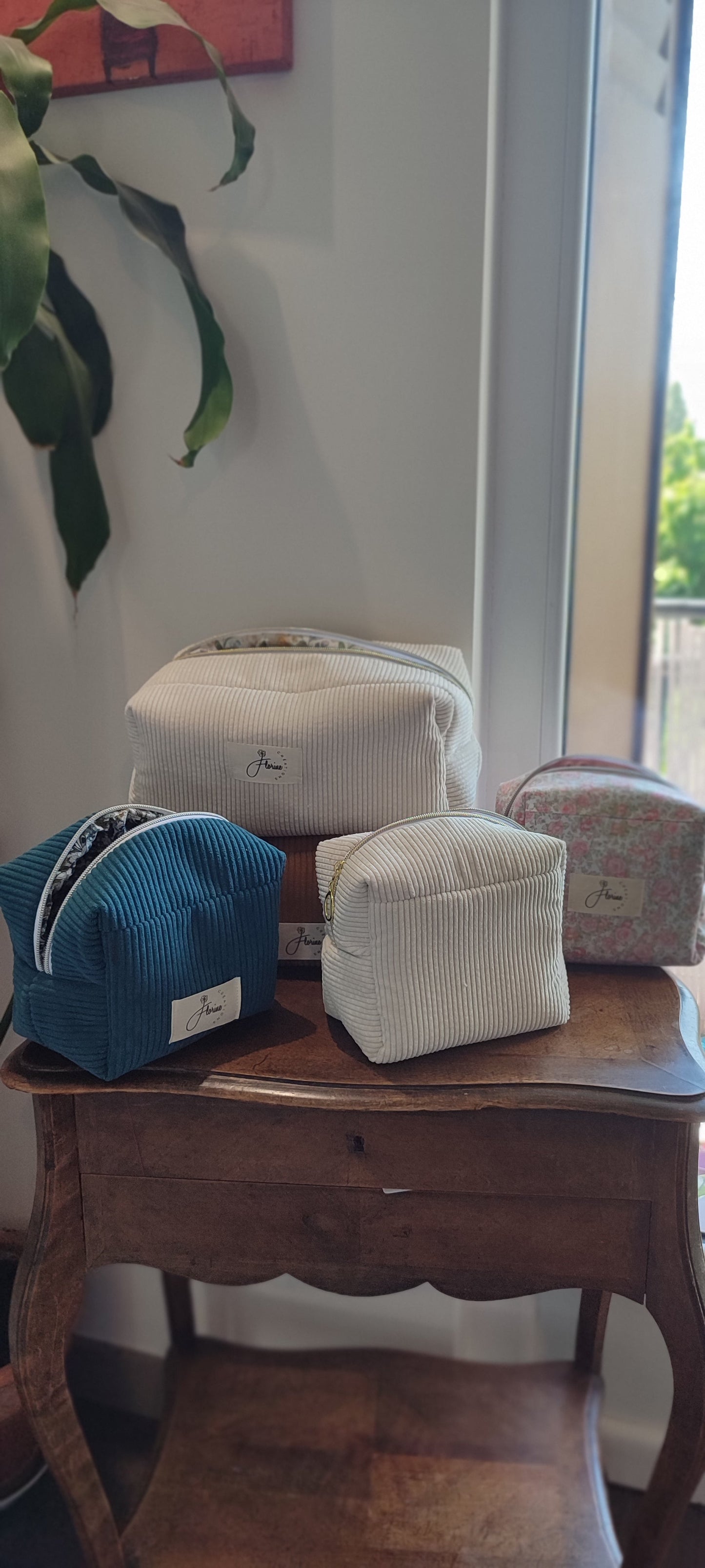 Cotton Pencil Case – trousse en tissu coton Florine Créations